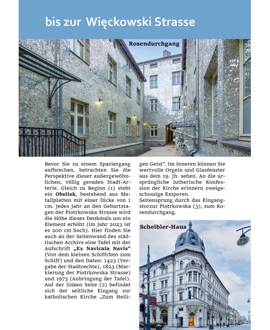 Piotrkowska-Straße in Łódź – deutscher Mini-Reiseführer | SWAN